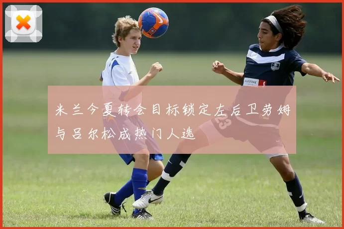 米兰今夏转会目标锁定左后卫劳姆与吕尔松成热门人选